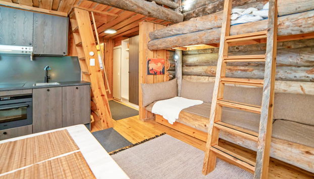 Casa de 1 habitación en Pelkosenniemi con sauna - Foto 5
