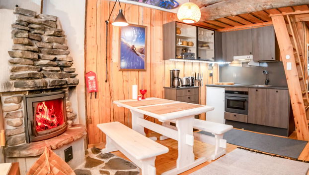 Casa de 1 habitación en Pelkosenniemi con sauna - Foto 3