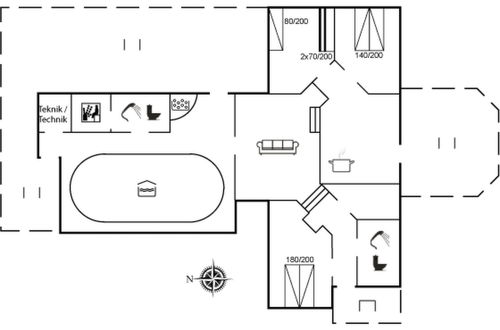 Photo 2 - 3 bedroom House in Saltum with private pool and terrace