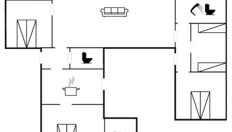 Foto 1 - Casa de 4 quartos em Fanø Bad com terraço