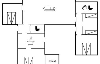 Foto 1 - Casa de 4 quartos em Fanø Bad com terraço