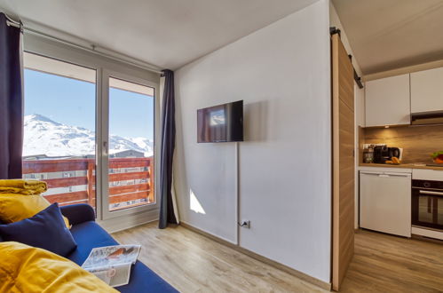 Foto 8 - Apartment mit 1 Schlafzimmer in Les Belleville mit blick auf die berge