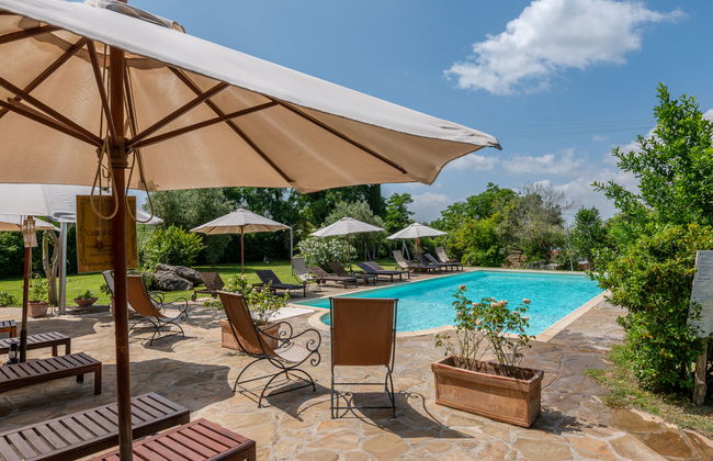 Apartamento de 2 quartos em Cinigiano com piscina e jardim - Foto 4