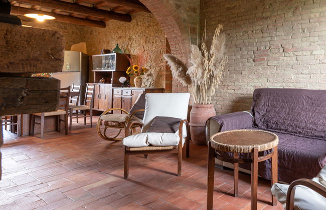 Apartamento de 2 quartos em Cinigiano com piscina e jardim - Foto 5