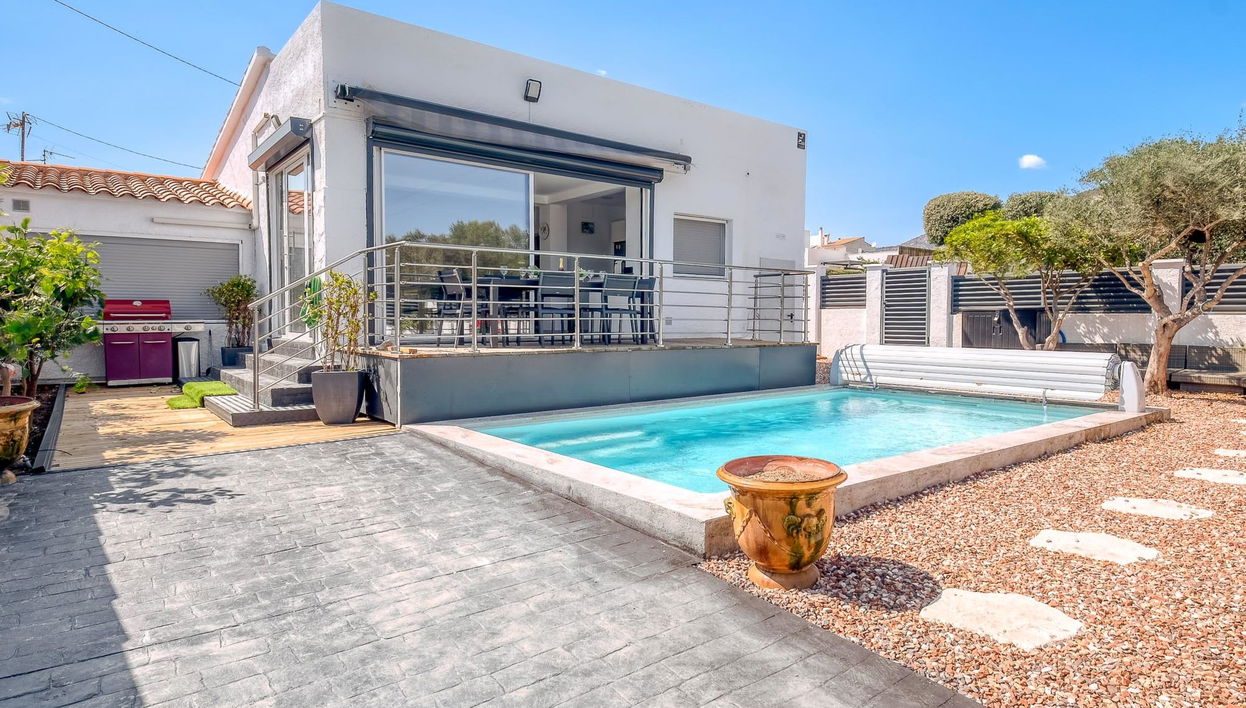 Casa de 3 quartos em Roses com piscina privada e jardim - Foto 1