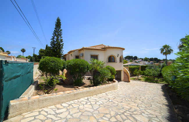 Casa de 4 quartos em Calp com piscina privada e jardim - Foto 24