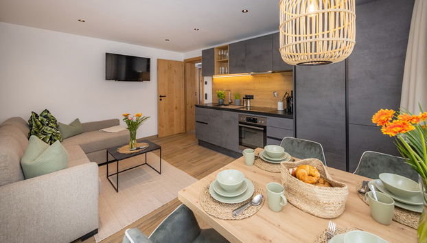 Apartamento de 1 quarto em Bruck an der Großglocknerstraße com jardim e terraço - Foto 2