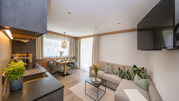 Apartamento de 1 quarto em Bruck an der Großglocknerstraße com jardim e terraço - Foto 3