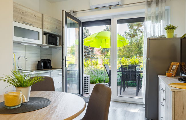 Apartamento de 2 quartos em Balatonföldvár com piscina e jardim - Foto 5