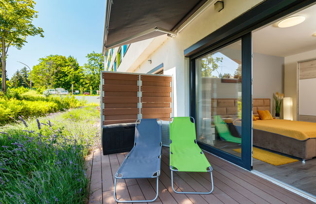Apartamento de 2 quartos em Balatonföldvár com piscina e jardim - Foto 15