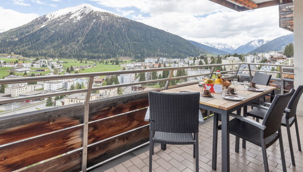 Apartment mit 2 Schlafzimmern in Davos mit schwimmbad und sauna - Foto 2