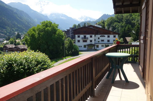 Foto 1 - Apartamento de 2 habitaciones en Saint-Gervais-les-Bains con jardín y vistas a la montaña