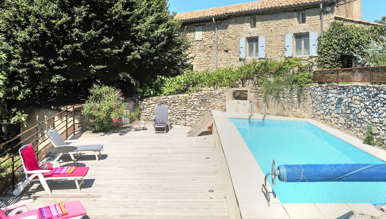 Haus mit 1 Schlafzimmer in Venterol mit schwimmbad und garten - Foto 1