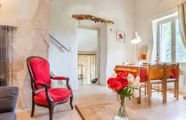 Casa de 1 quarto em Venterol com piscina e jardim - Foto 9