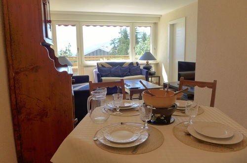 Foto 7 - Apartamento de 1 quarto em Crans-Montana com piscina e terraço