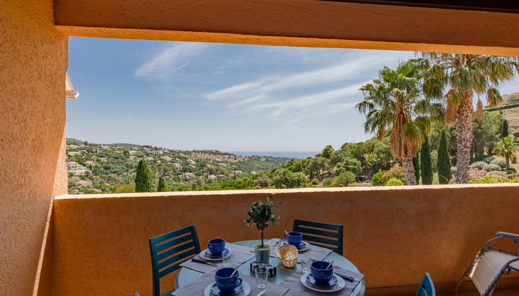 Foto 1 - Apartamento de 1 habitación en Roquebrune-sur-Argens con piscina y vistas al mar