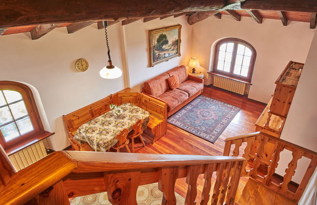 Apartamento de 2 quartos em Dongo com jardim e terraço - Foto 6