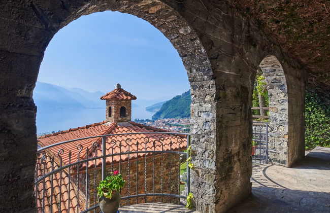 Apartamento de 2 quartos em Dongo com jardim e terraço - Foto 15