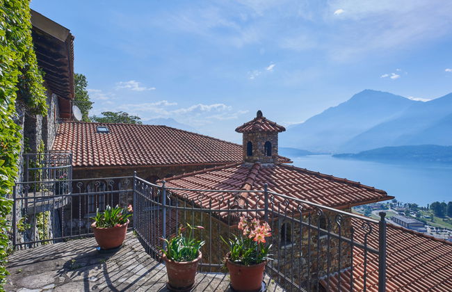 Apartamento de 2 quartos em Dongo com jardim e terraço - Foto 4