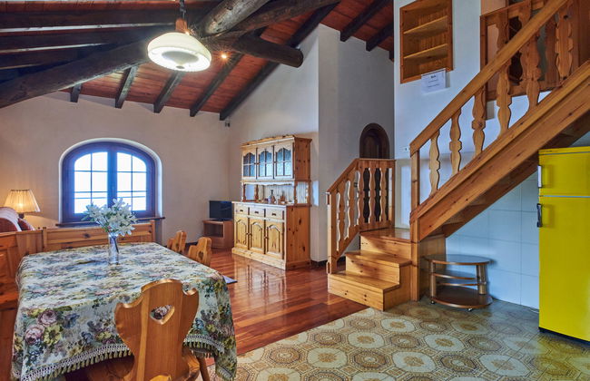 Apartamento de 2 quartos em Dongo com jardim e terraço - Foto 8