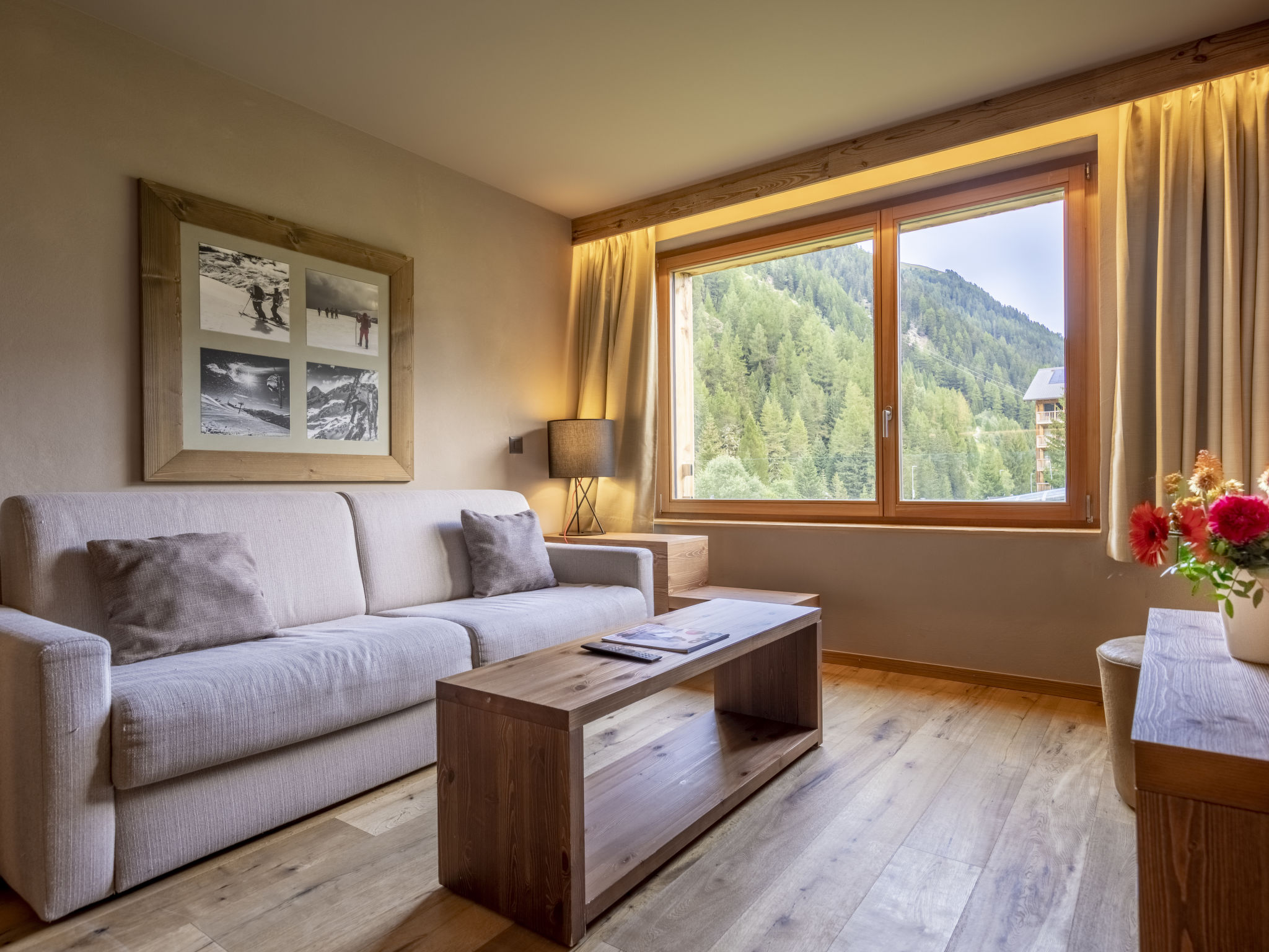 Foto 6 - Appartamento con 2 camere da letto a Anniviers con vista sulle montagne