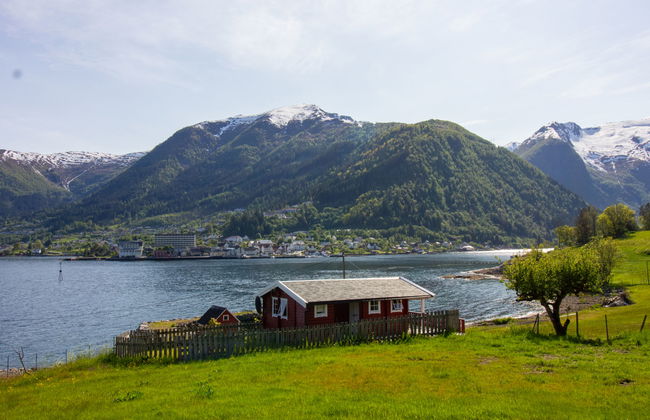 Casa de 1 quarto em Balestrand com jardim e terraço - Foto 19