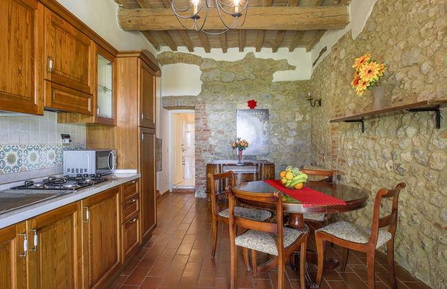 Apartamento de 3 quartos em Monteriggioni com piscina e jardim - Foto 29