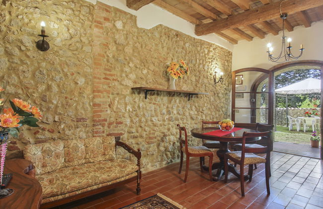 Apartamento de 3 quartos em Monteriggioni com piscina e jardim - Foto 30