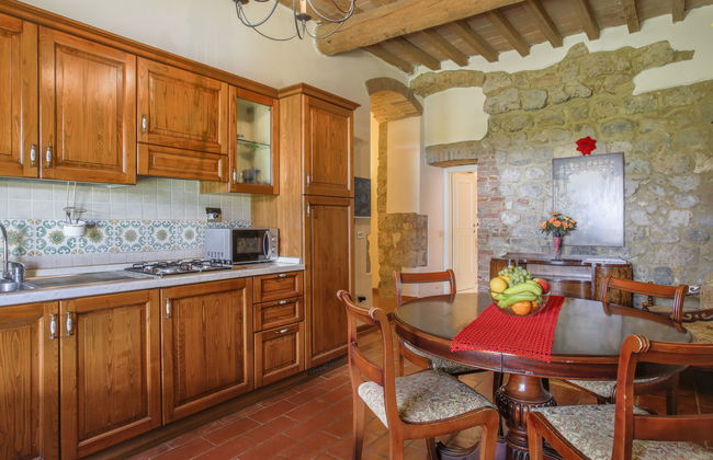 Apartamento de 3 quartos em Monteriggioni com piscina e jardim - Foto 4