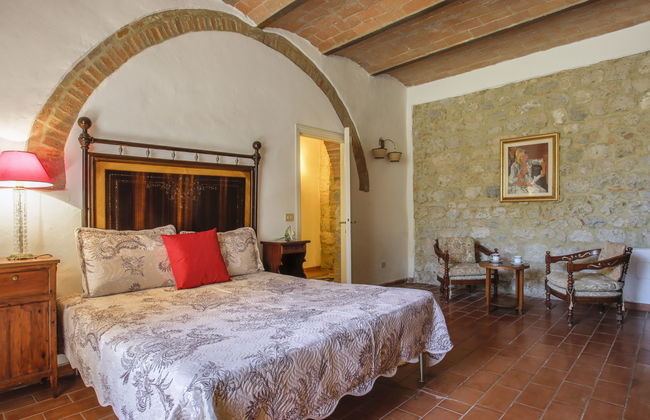 Apartamento de 3 quartos em Monteriggioni com piscina e jardim - Foto 8