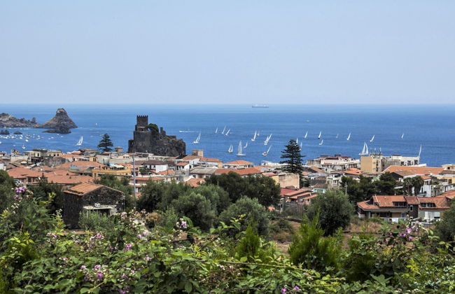 Apartamento de 1 quarto em Aci Castello com terraço - Foto 1