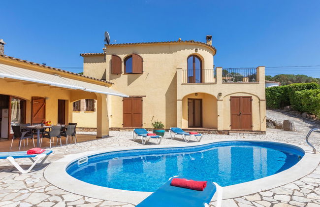 Casa de 4 quartos em Calonge i Sant Antoni com piscina privada e jardim - Foto 1
