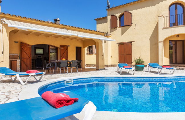 Casa de 4 quartos em Calonge i Sant Antoni com piscina privada e jardim - Foto 14