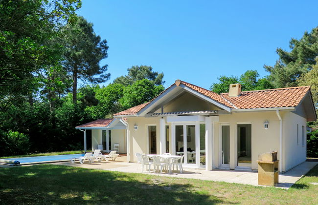 Casa de 5 quartos em Lacanau com piscina privada e terraço - Foto 5