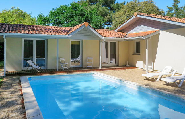 Casa de 5 quartos em Lacanau com piscina privada e terraço - Foto 2