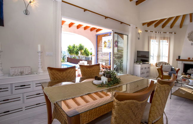 Casa de 4 quartos em Pego com piscina privada e jardim - Foto 8