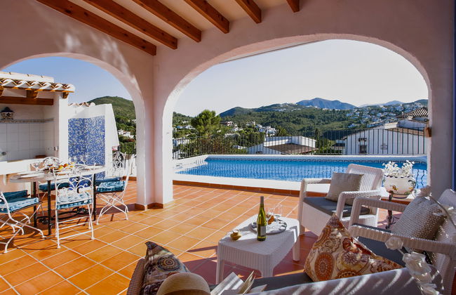 Casa de 4 quartos em Pego com piscina privada e jardim - Foto 4