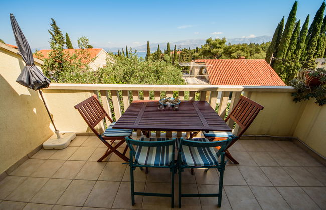 Casa de 7 quartos em Supetar com piscina privada e jardim - Foto 36