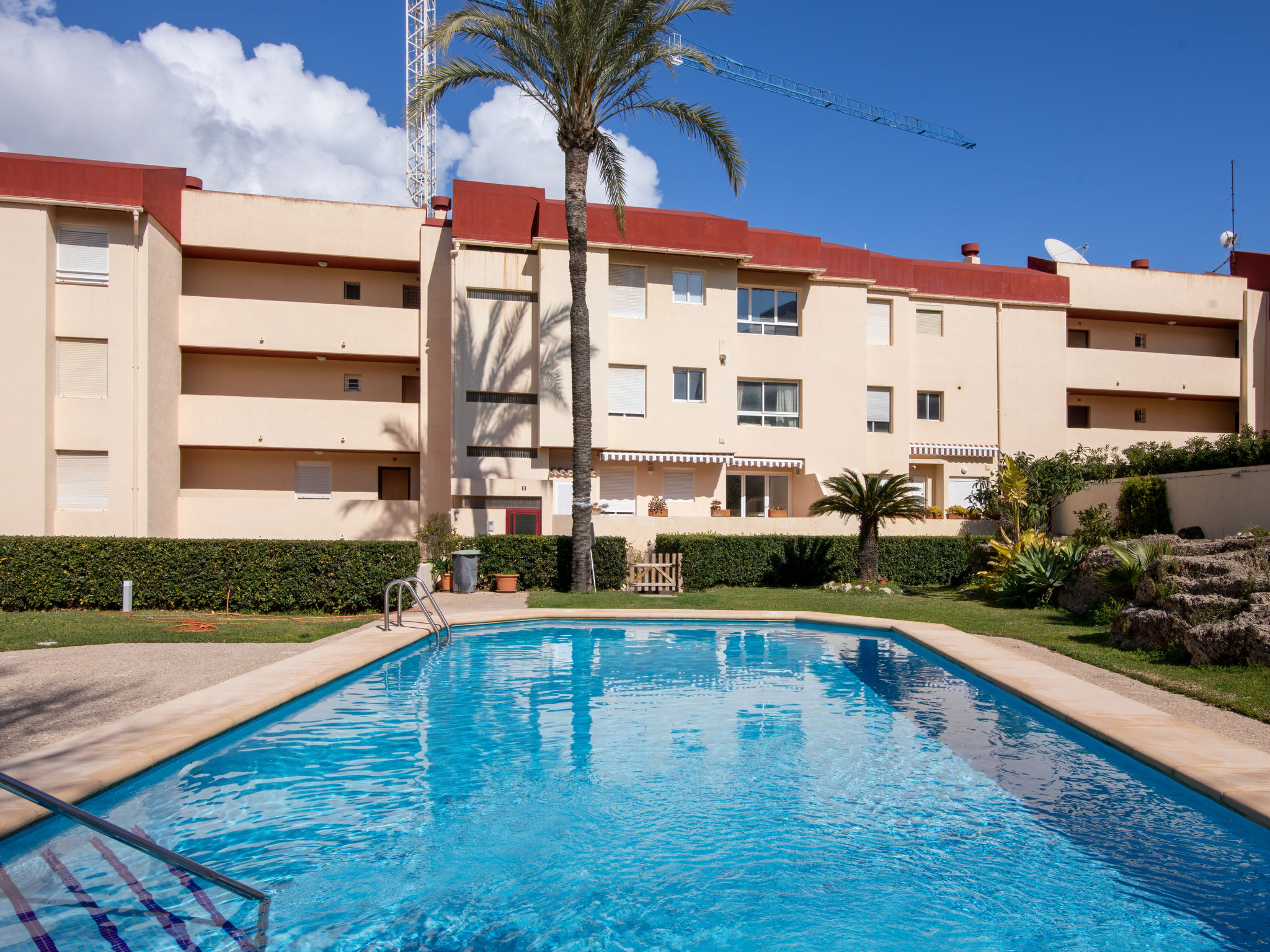 Foto 1 - Apartamento de 1 quarto em Jávea com piscina e vistas do mar