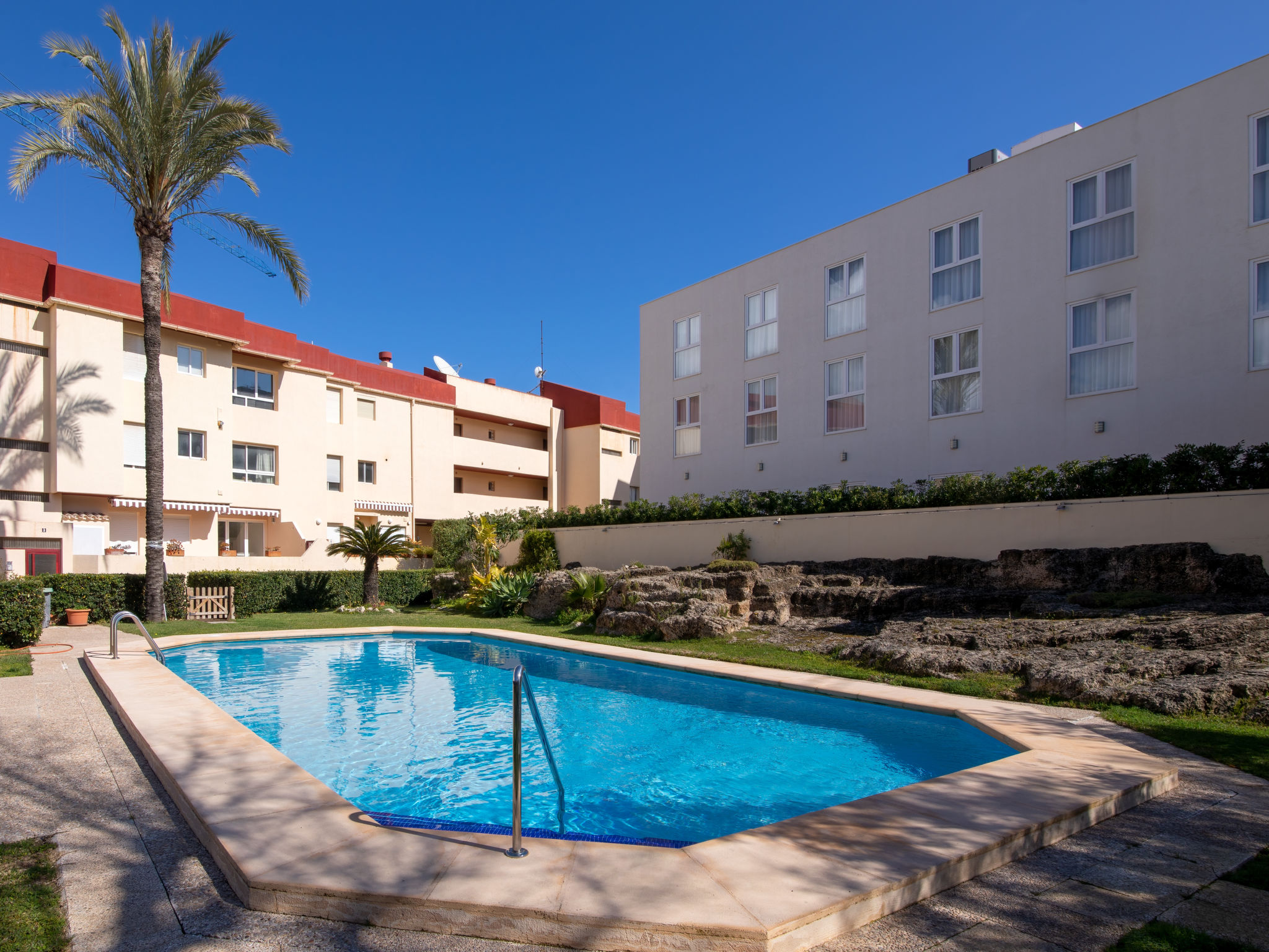 Foto 1 - Apartamento de 1 quarto em Jávea com piscina e vistas do mar