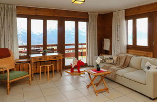Foto 2 - Apartamento de 2 quartos em Nendaz com piscina e vista para a montanha