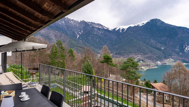 Apartamento de 3 quartos em Ledro com piscina e jardim - Foto 5