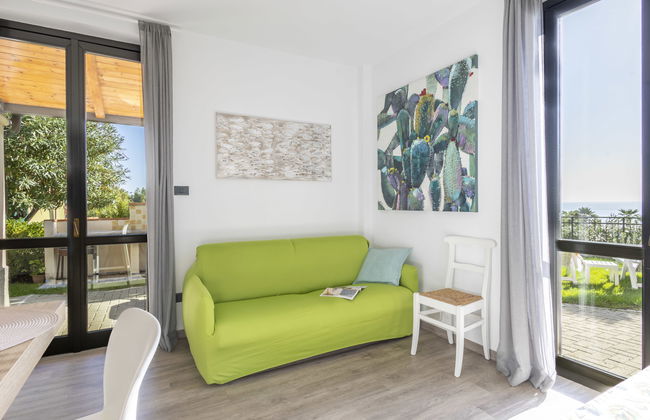 Apartamento de 2 quartos em Cipressa com piscina e jardim - Foto 36