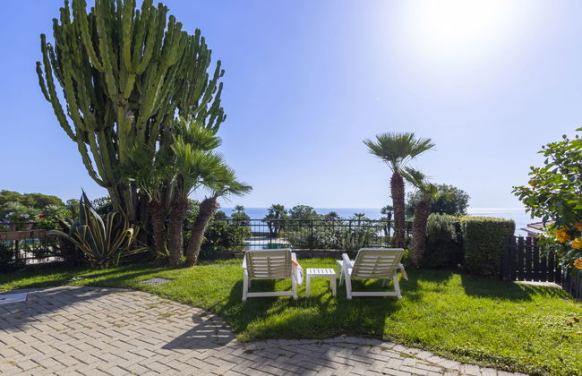 Apartamento de 2 quartos em Cipressa com piscina e jardim - Foto 30