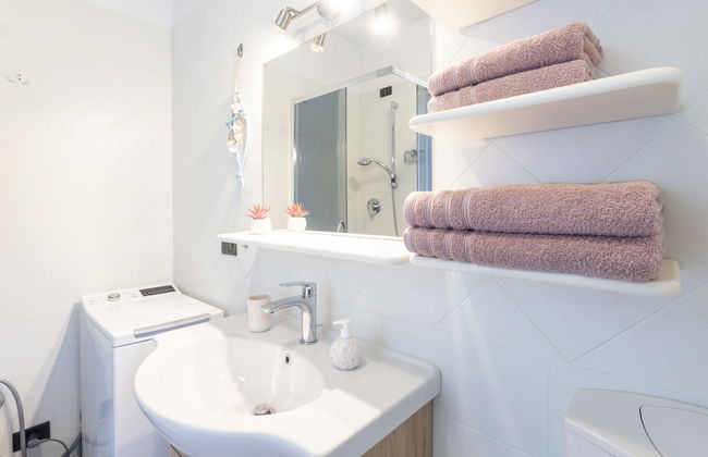 Apartamento de 2 quartos em Cipressa com piscina e jardim - Foto 28