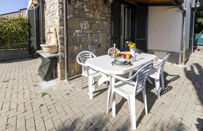 Apartamento de 2 quartos em Cipressa com piscina e jardim - Foto 32