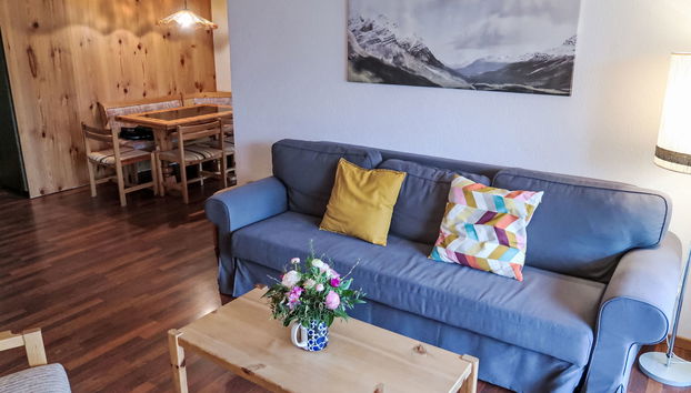 Apartment mit 2 Schlafzimmern in Disentis/Mustér mit schwimmbad und garten - Foto 4
