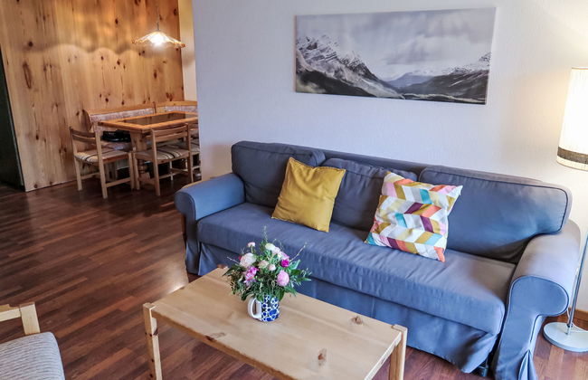 Apartamento de 2 quartos em Disentis/Mustér com piscina e jardim - Foto 4