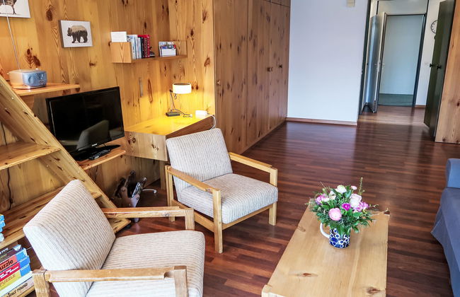 Apartamento de 2 quartos em Disentis/Mustér com piscina e jardim - Foto 7