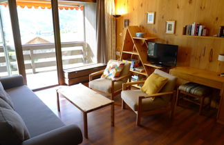 Foto 2 - Apartamento de 1 habitación en Disentis/Mustér con piscina y vistas a la montaña